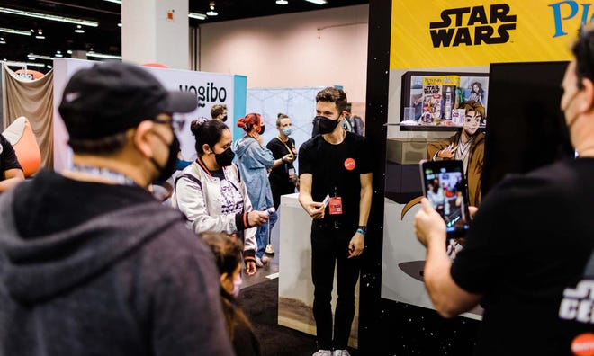 Mattel booth at Star Wars Celebration 2022