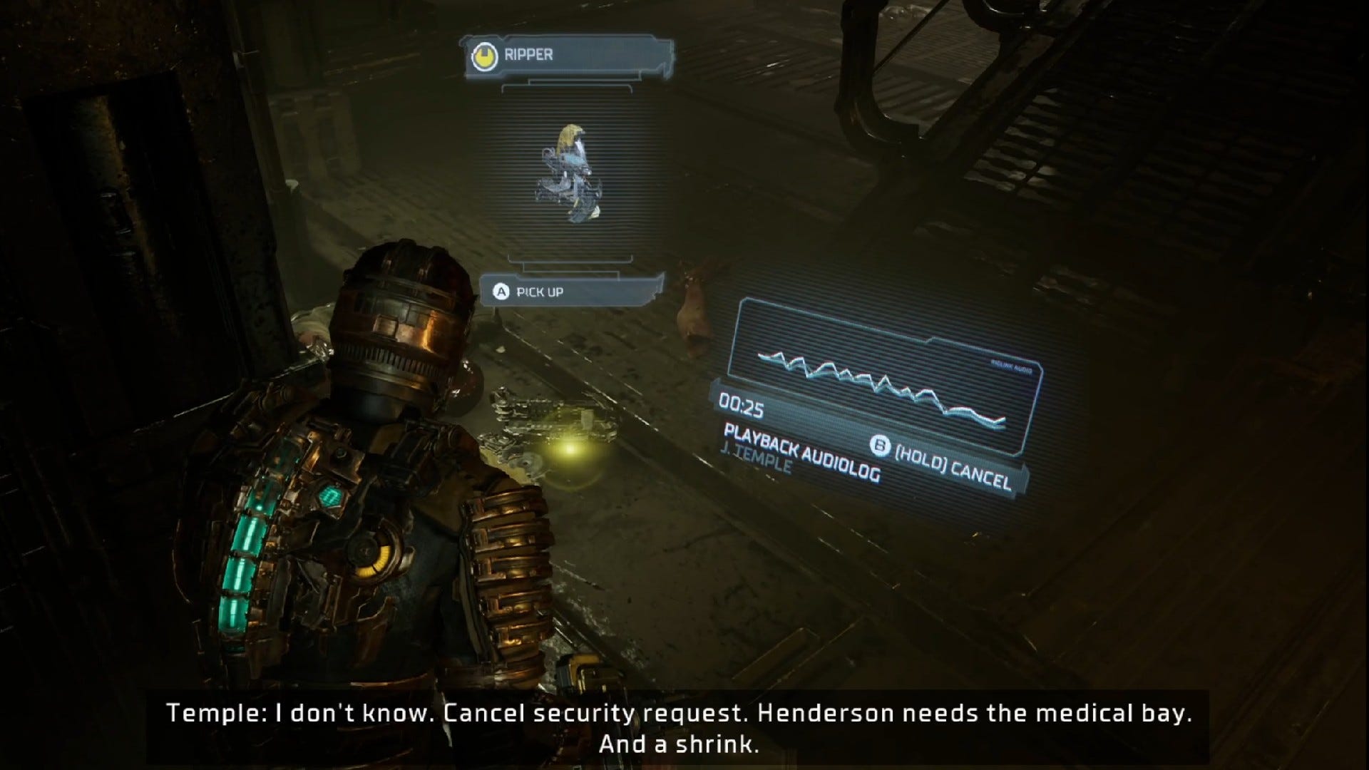 Dead Space walkthrough Chapter 3: Course Correction | Rock Paper Shotgun