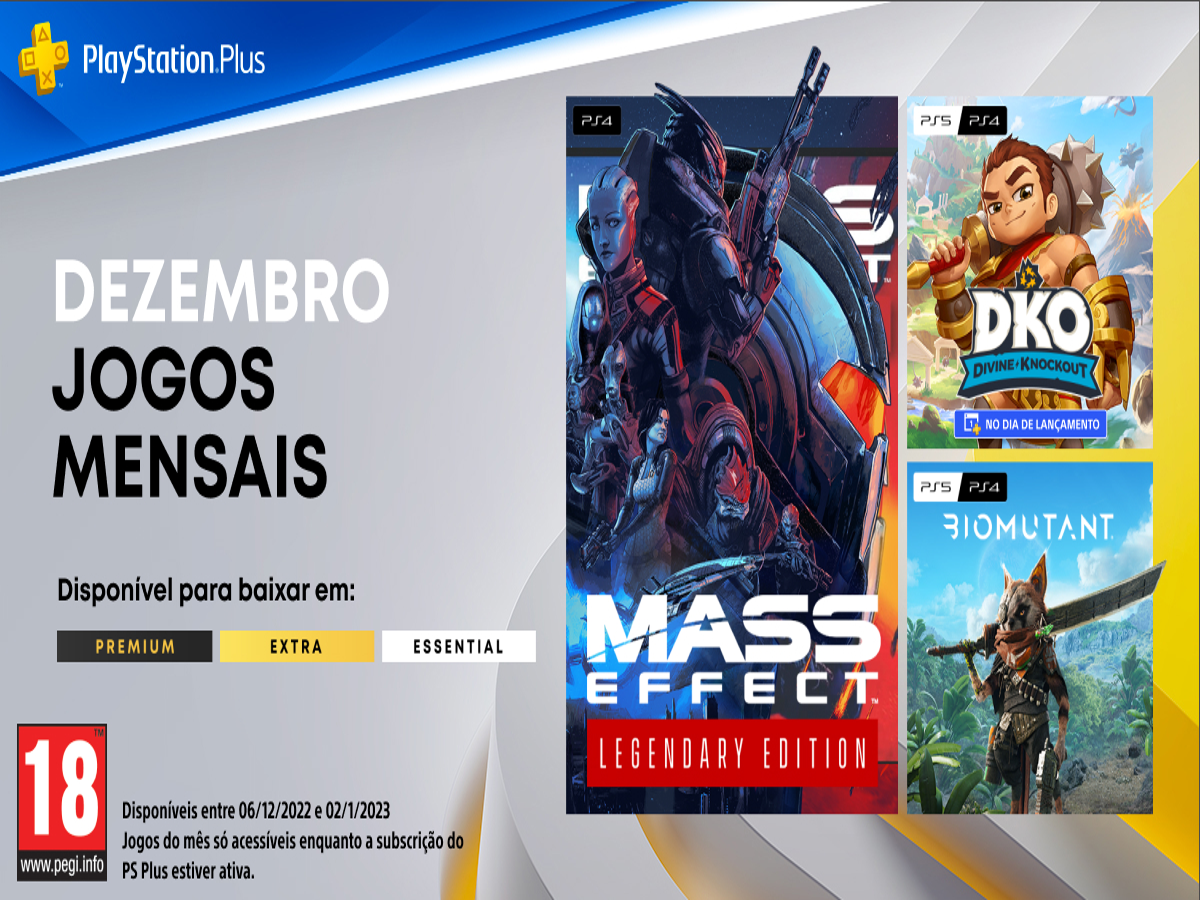 PS Plus Essential Novembro 2022  Jogos grátis, previsões, vazamentos para  PS5 e PS4