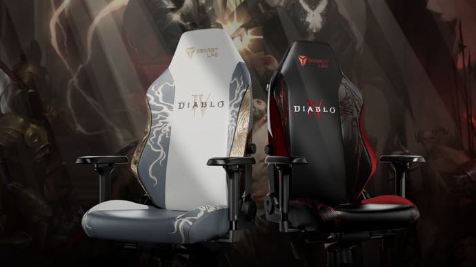 Diablo 4: Secretlab lässt euch auf Lilith und Inarius sitzen - Limitierte Stühle jetzt erhältlich.