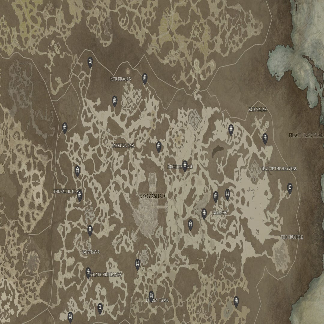 All Diablo 4 Dungeon Locations And Their Aspects Vg247