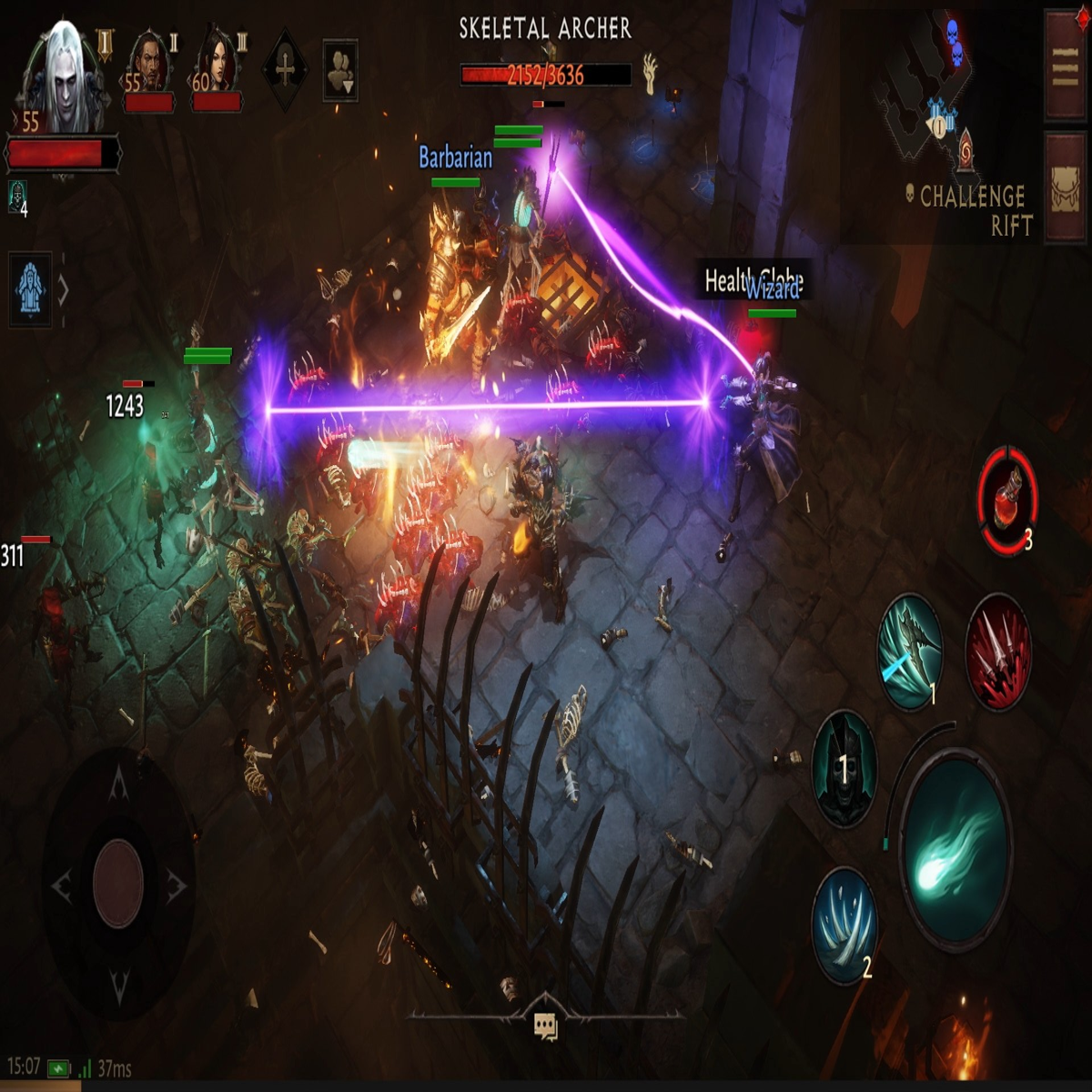 Diablo Immortal - Landing page concept