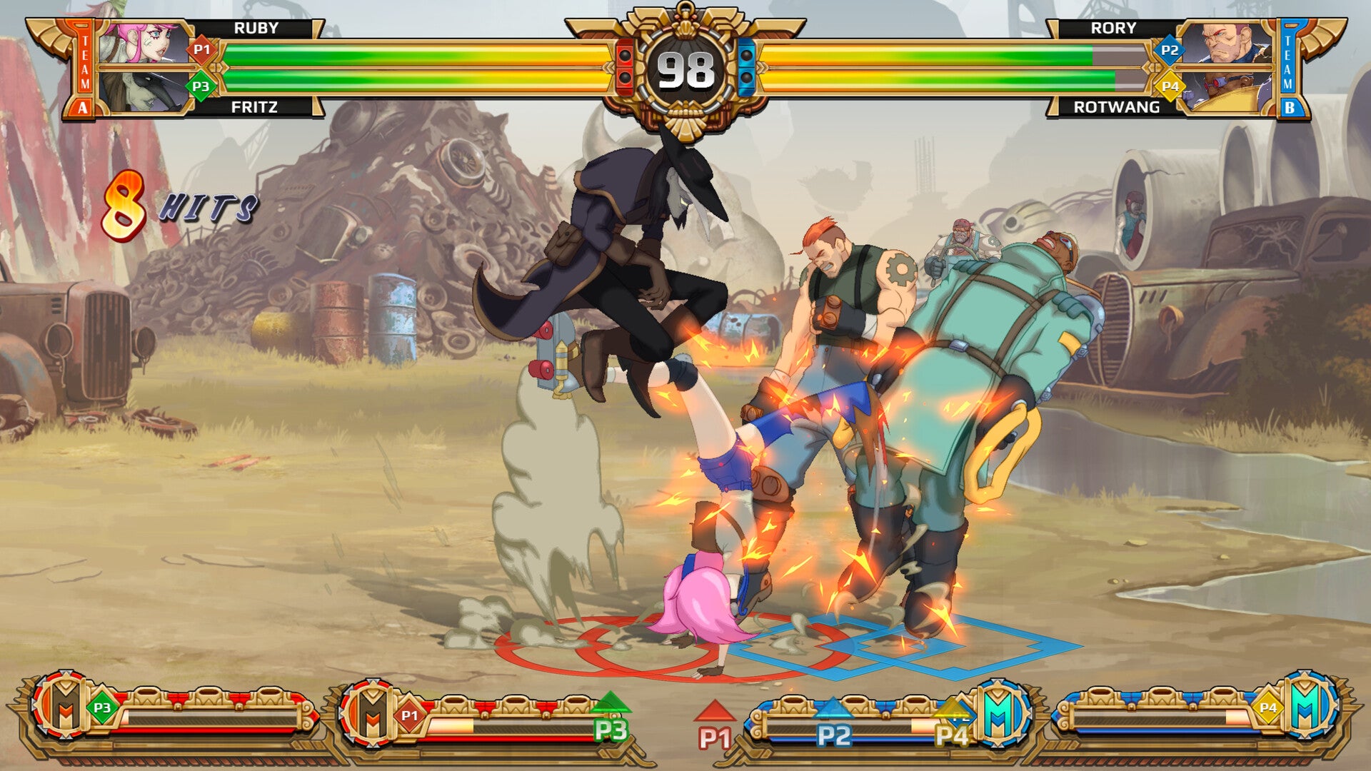 This 2v2 fighting game is too much for my eyes, but you can try it on your fingers - Vimarsana News