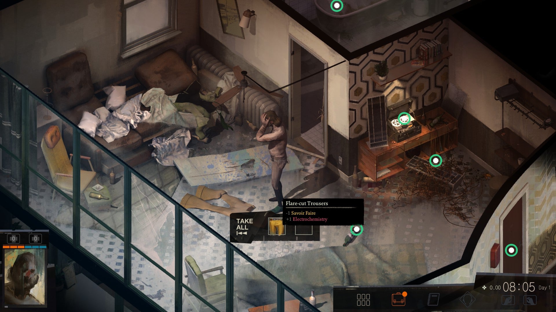 Disco Elysium Where to Find Your Clothes and Shoes VG247