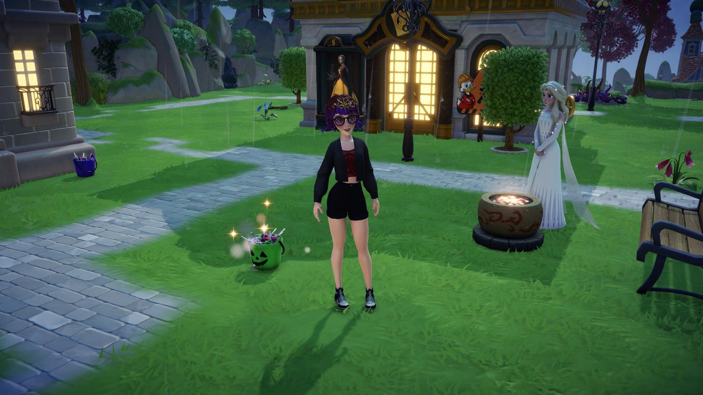 Disney Dreamlight Valley How to use Halloween candy buckets VG247