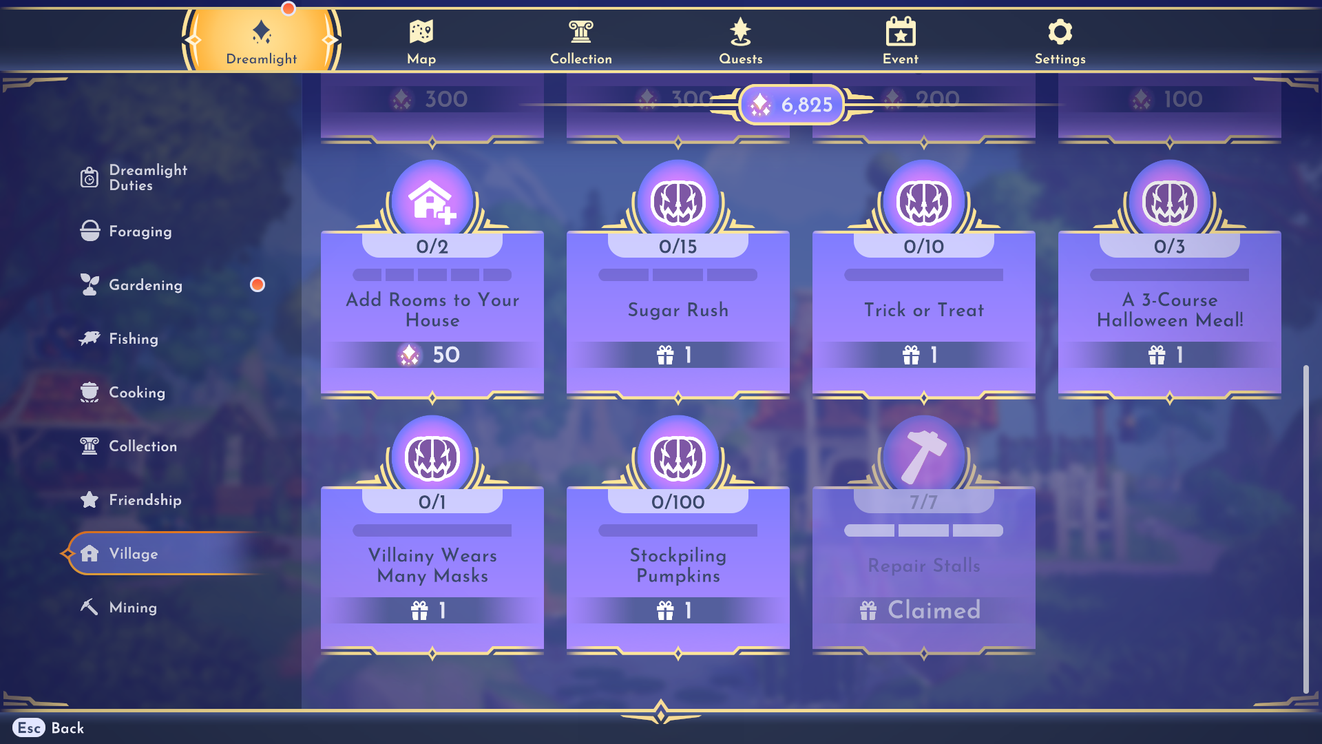 Disney Dreamlight Valley How to use Halloween candy buckets VG247