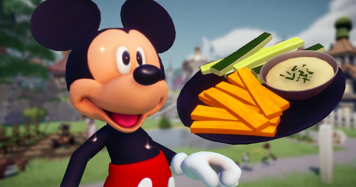 Disney Dreamlight Valley crudites recipe | Rock Paper Shotgun