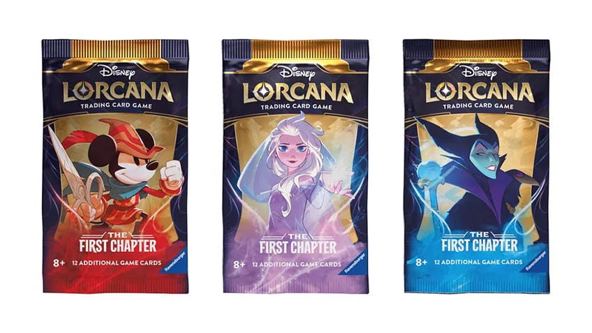 Disney Lorcana The First Chapter TCG Booster Packs