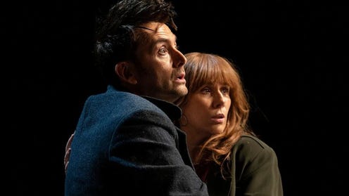 David Tennant and Catherine Tate in Doctor Who special The Star Beast