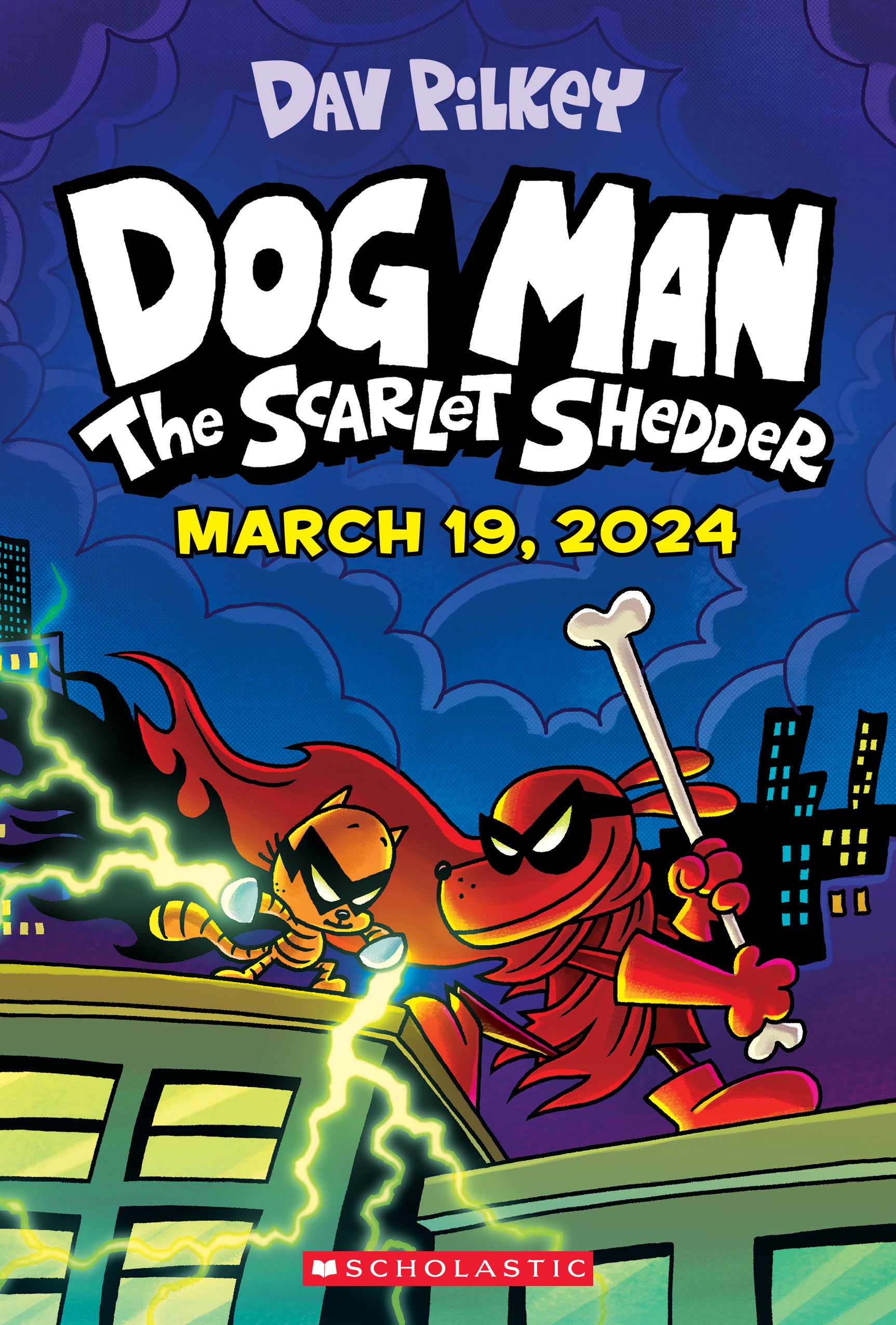 Dog Man Sees Red In Dav Pilkey S Next Guaranteed Best Selling Comic   DogManTheScarletShedder Pilkeyartwork 