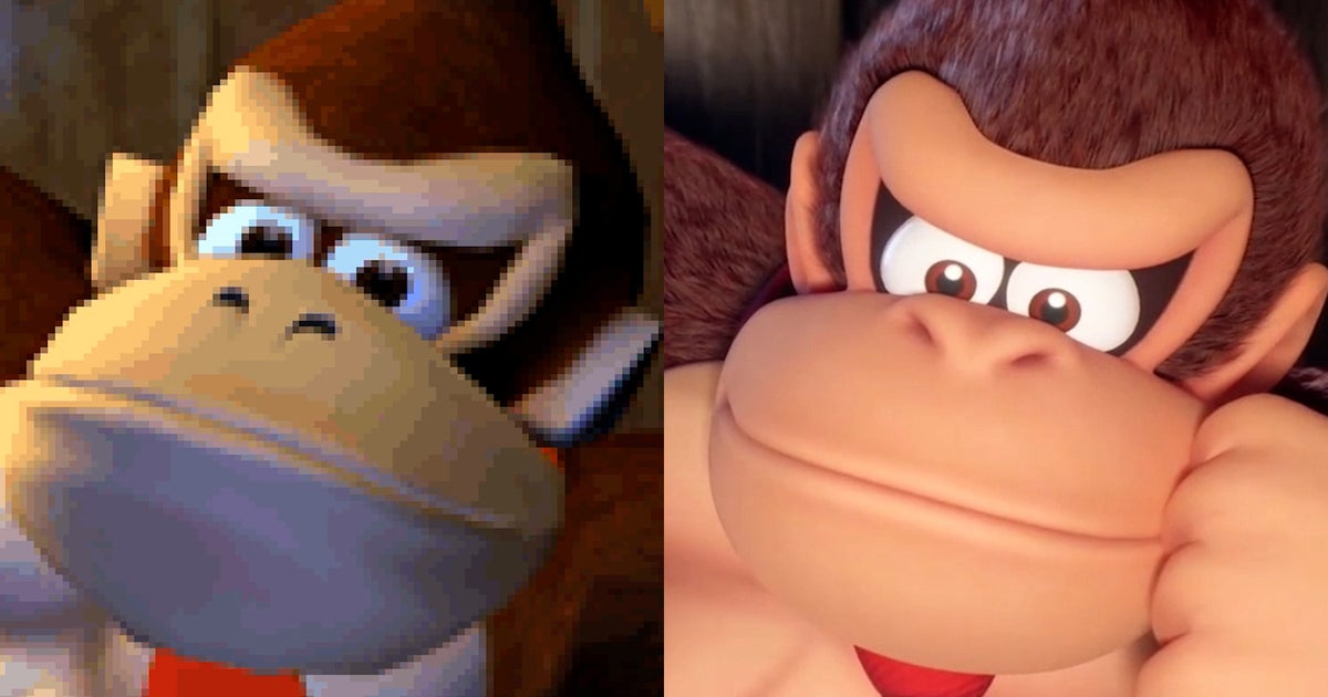 Mario vs. Donkey Kong Graphics Comparison (Switch vs. GBA) 