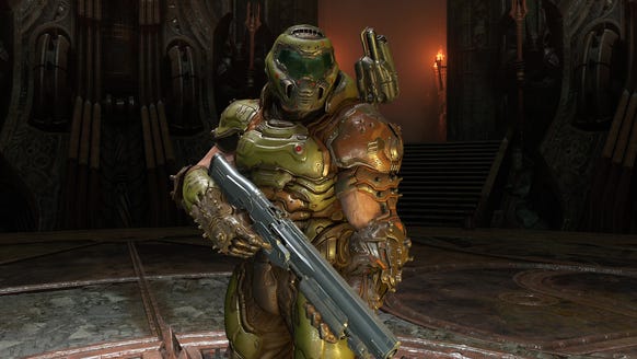 New Doom mod replaces sprites with voxel models | Rock Paper Shotgun