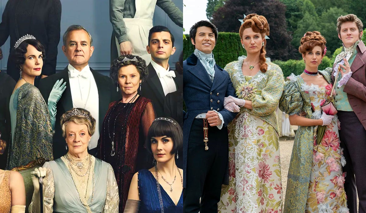 Downton Abbey walked so that Bridgerton could f***