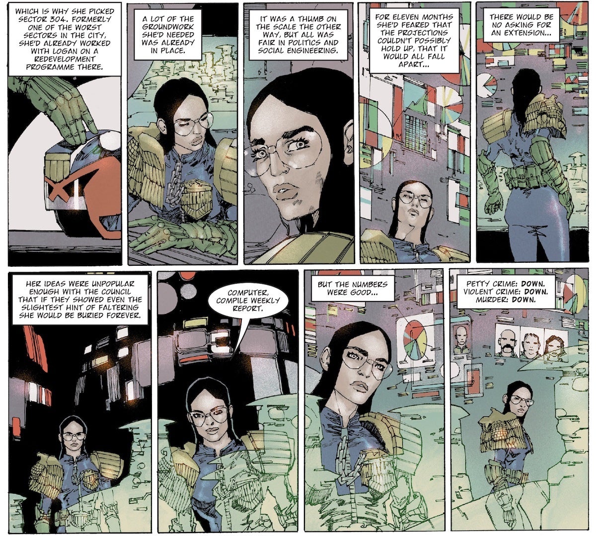 Inside the minds of the Judge Dredd writers putting him (and Mega-City ...
