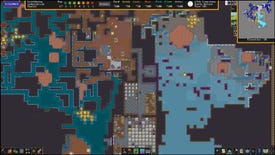 A screenshot from the Steam and itch.io version of Dwarf Fortress, launching December 6th, 2022.