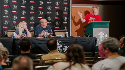 Watch Tracy & Laura Hickman and Jim Zub's Tabletop RPGs design panel from ECCC '22