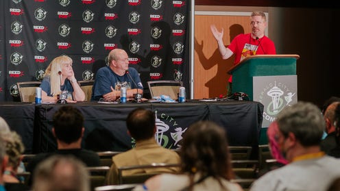 Watch Tracy & Laura Hickman and Jim Zub's Tabletop RPGs design panel from ECCC '22