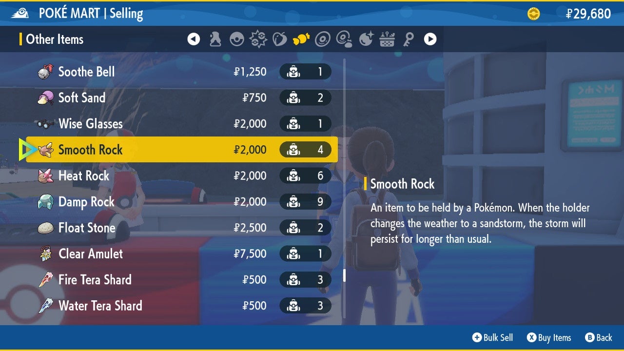 Pokémon Scarlet and Violet easy money farming method, including Amulet Coin location