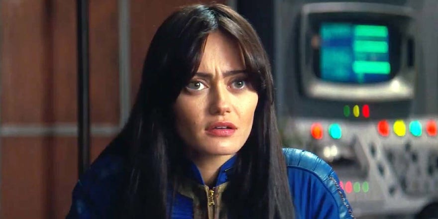Ella Purnell as Lucy in Fallout Trailer