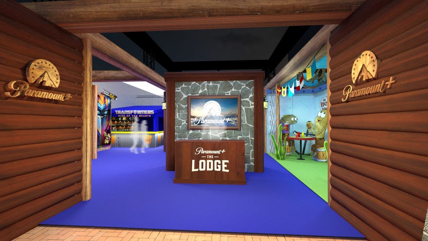 Paramount+'s The Lodge at SDCC 2023