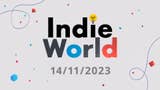 The Nintendo Indie World title card showing the event's name and date: 14/11/23.