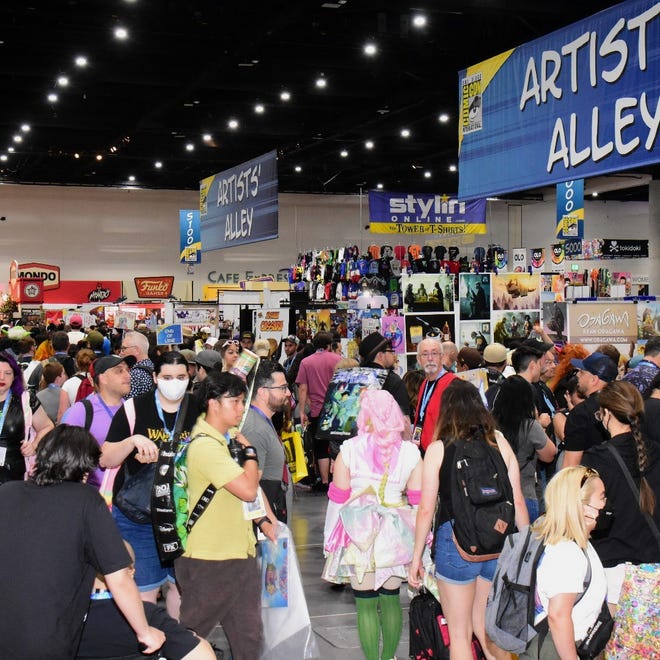 Photograph of Artist Alley