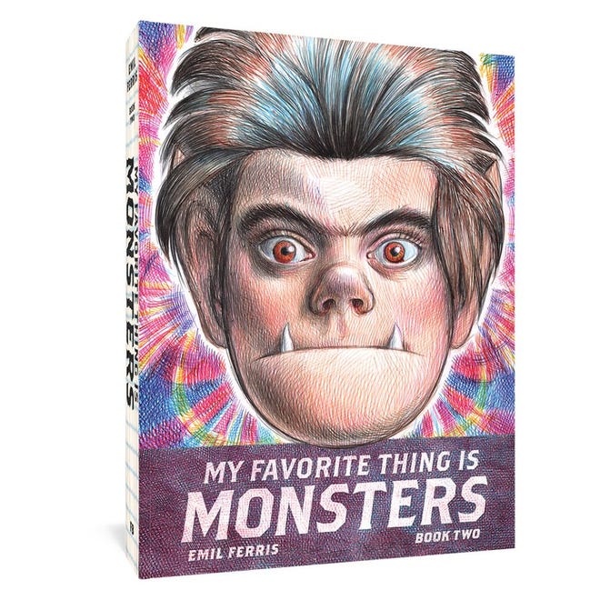 Cover of My Favorite Thing is MOnsters Part 2