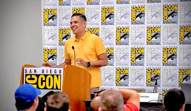 Congressman Robert Garcia at Comic-Con