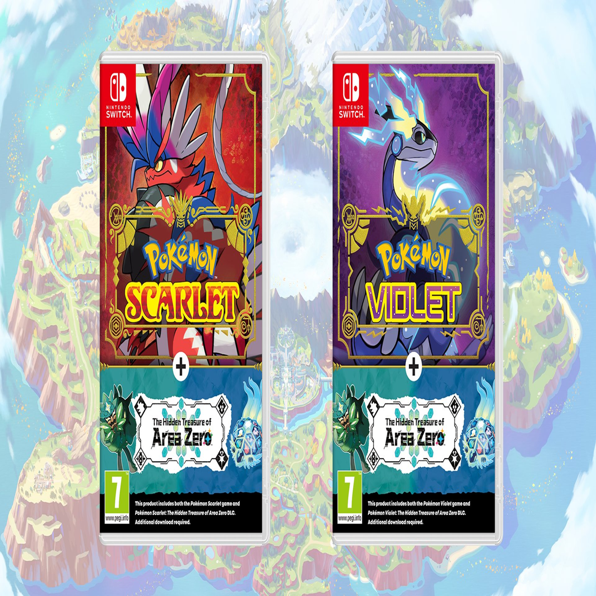 Pokémon Scarlet & Violet – Conteúdo adicional para download é