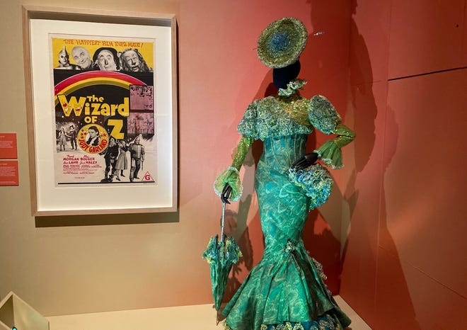 The Wizard of Oz costume at Fantasy exhibit