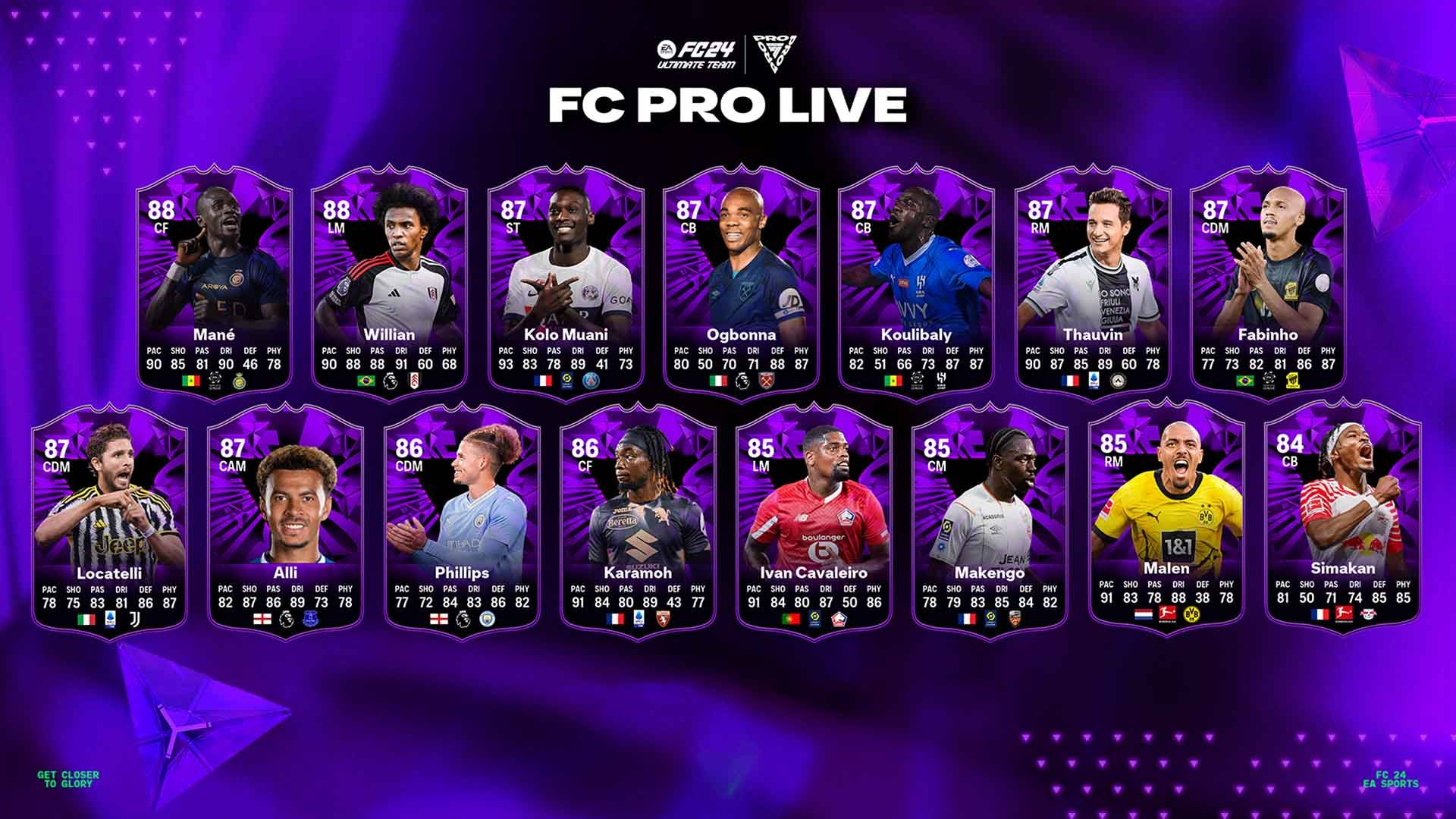 EA FC 24 FC Pro Live Upgrade Tracker