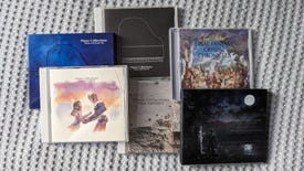 A collection of Final Fantasy Piano Collection CDs