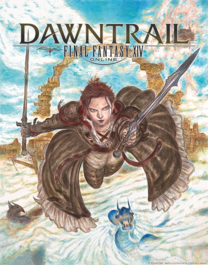 Amano artwork of Viper in Final Fantasy 14