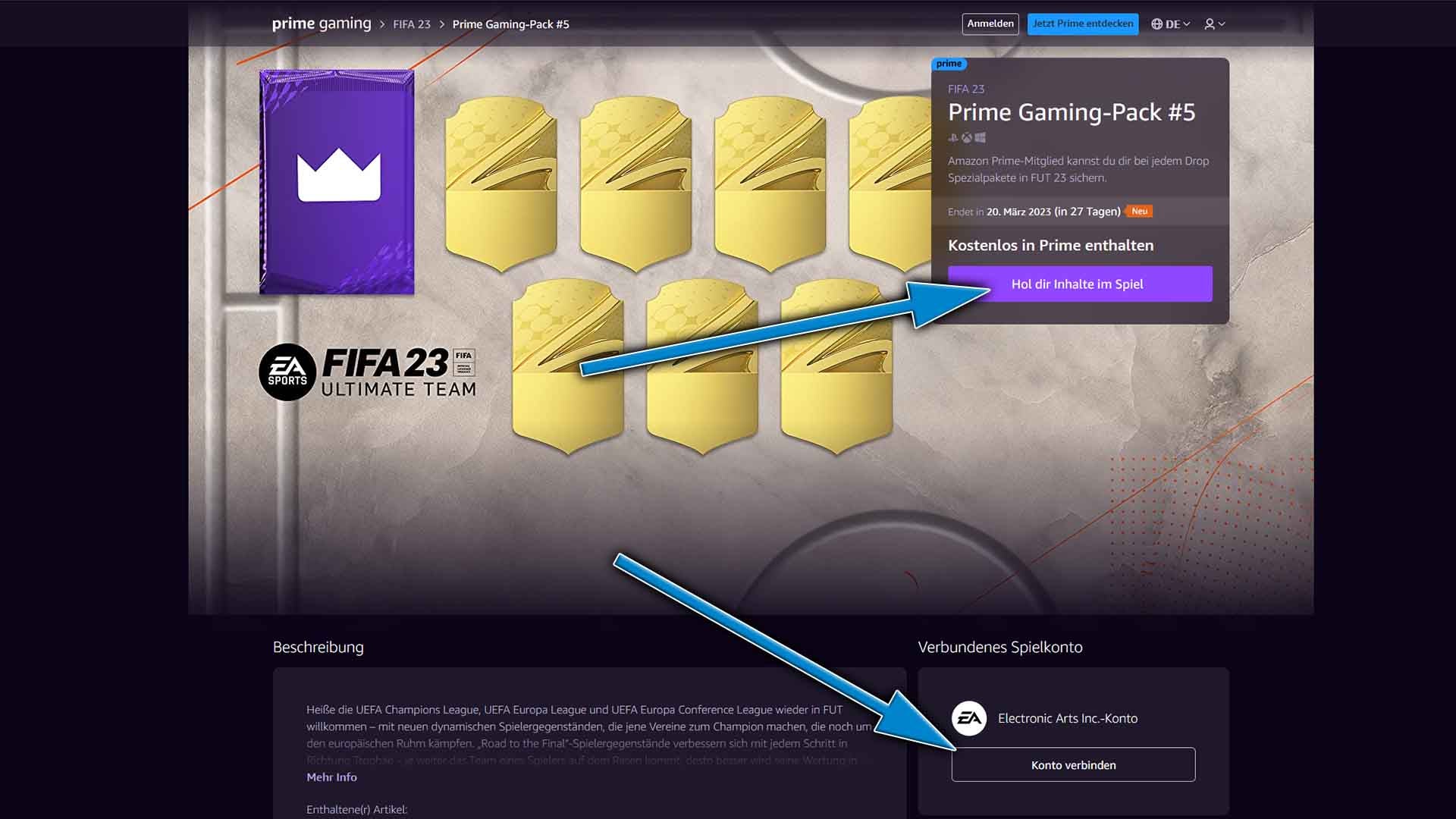 FIFA 23 Prime Gaming Pack 12 (September) mit Chance auf FUTTIES-Spieler jetzt erhältlich Eurogamer.de