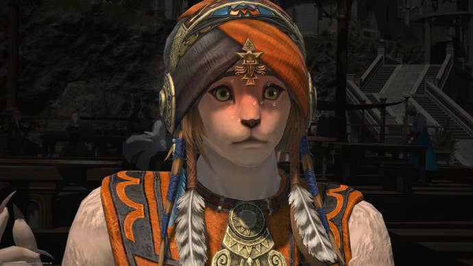 Wuk Lamat ya es nuestra nueva mejor chica;  una dama parecida a un gato en Final Fantasy 14.