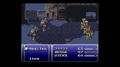 Final Fantasy 6 battle screen