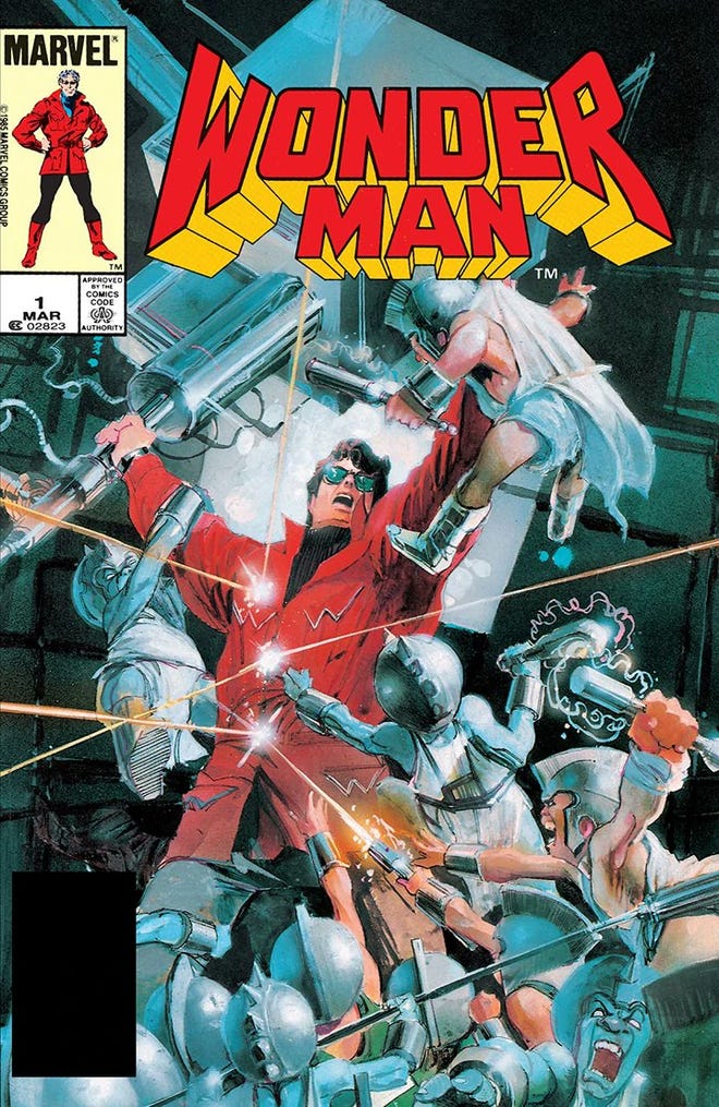 Wonder Man #1 cover by BIll Sienkiewicz