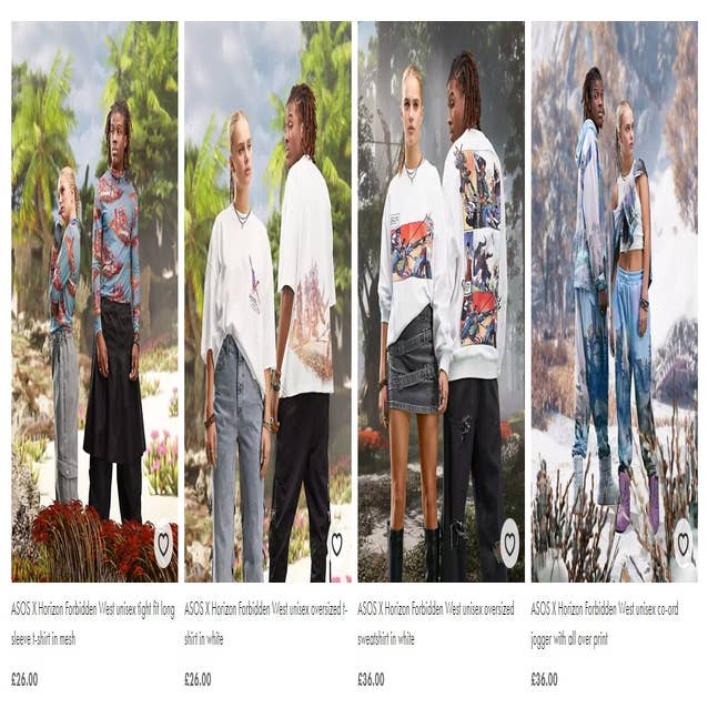 ASOS anuncia coleção de roupas de Horizon Forbidden West - PSX Brasil