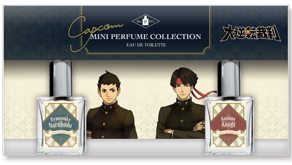 Smell like your favourite Great Ace Attorney characters with this