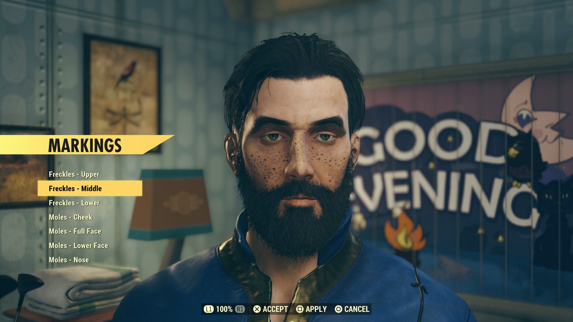 Fallout 76 Character Creation How to Change Appearance, Hair Color