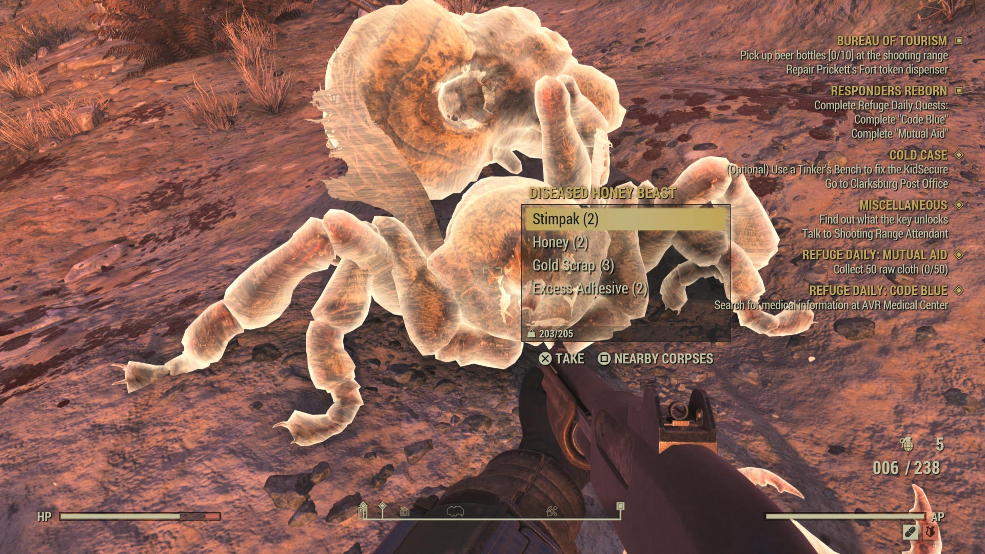 Where to find a Honeybeast in Fallout 76 | VG247