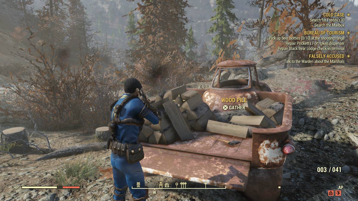 Fallout 76 Wood Locations Fallout 76 Wood Farming Locations - Best Ways to Get Wood Fast and Easily | VG247
