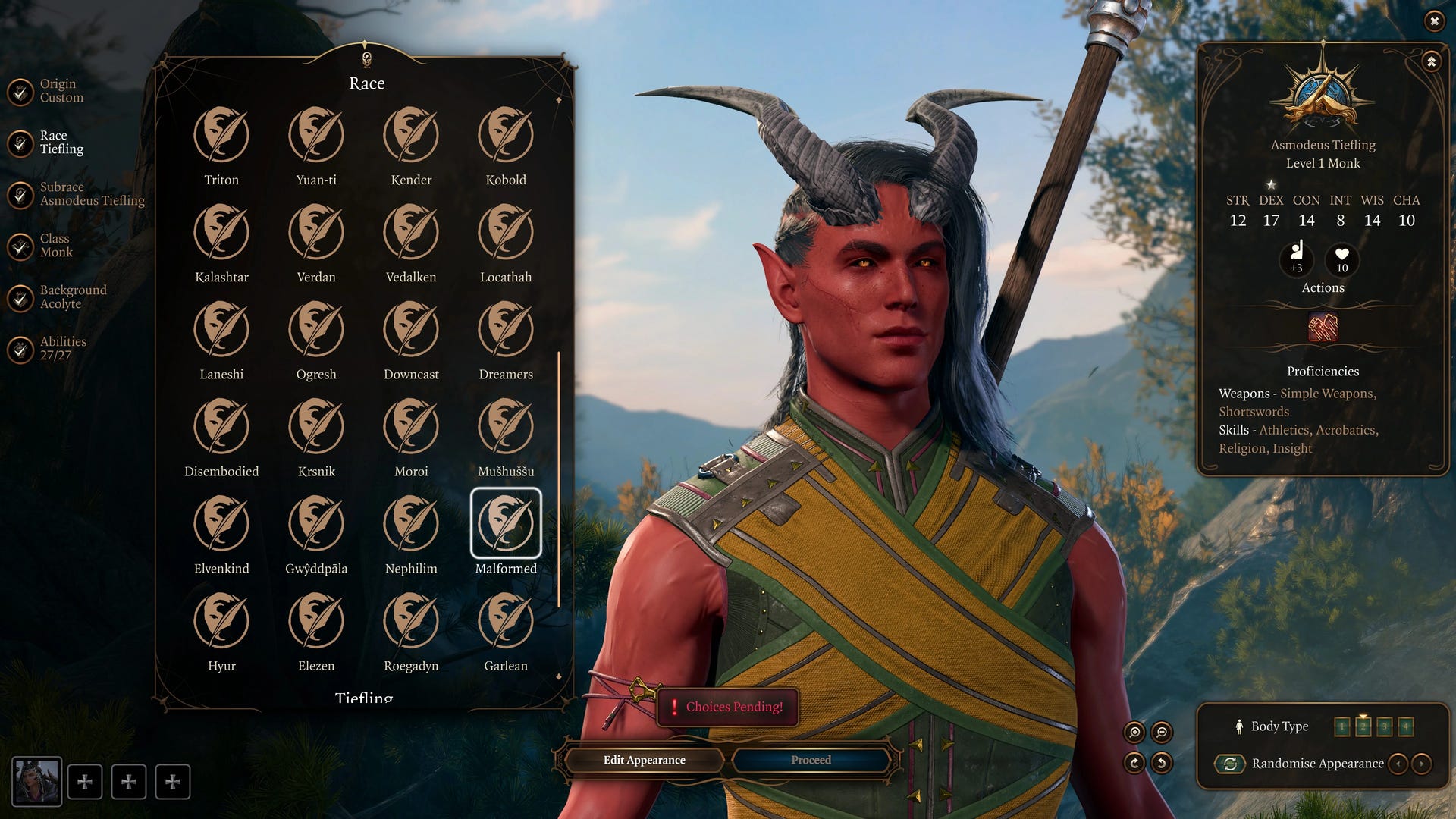 Baldur's Gate 3 mod adds 54 new races, including Final Fantasy 14