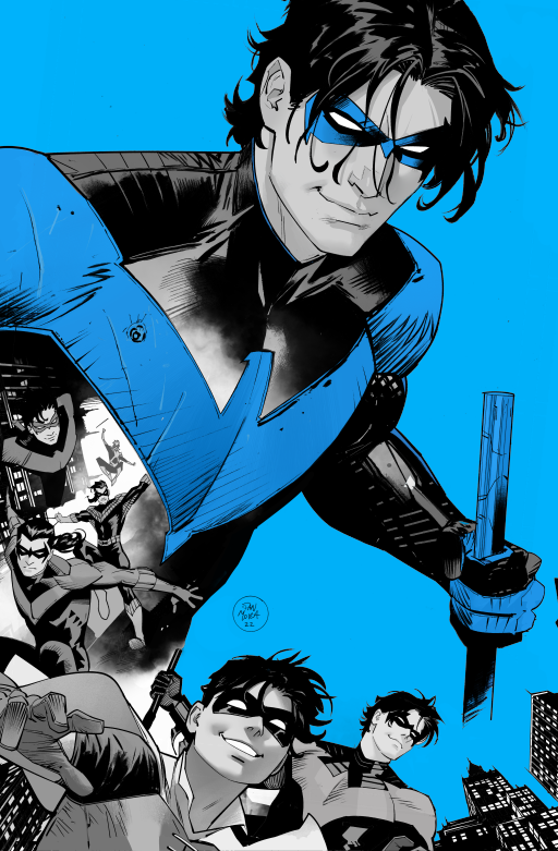 Nightwing 100 will feature contributions from artists throughout Dick
