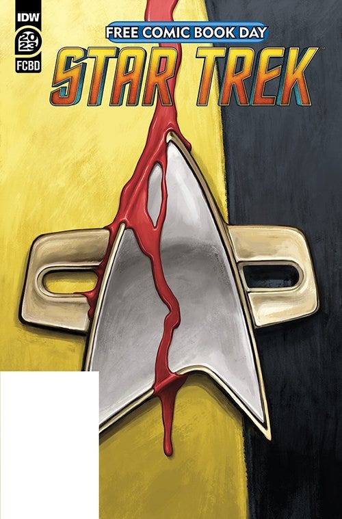 Star Trek Free Comic Book Day 2023 cover