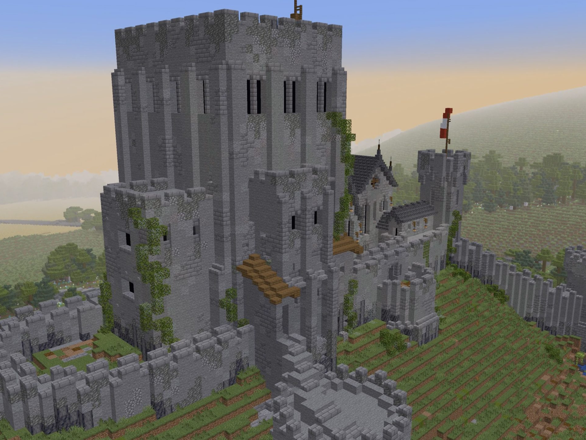 Simple Square Castle Simple Minecraft Castles Inside