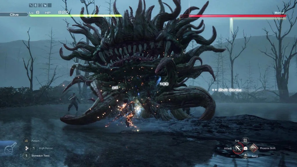 Afbeeldingen van Final Fantasy 16 heeft een Final Fantasy-mode