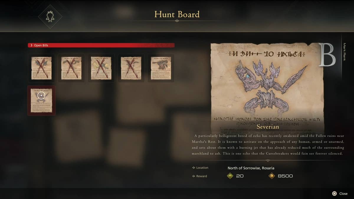 Hunt Board Notorious Mark Locations - Final Fantasy XVI Guide - IGN