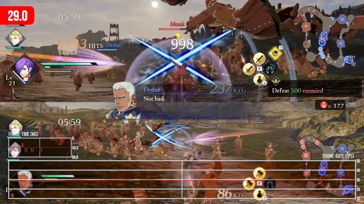 Fire Emblem Warriors: Three Hopes runs better than Age of Calamity did on  Nintendo Switch - but problems remain | Eurogamer.net