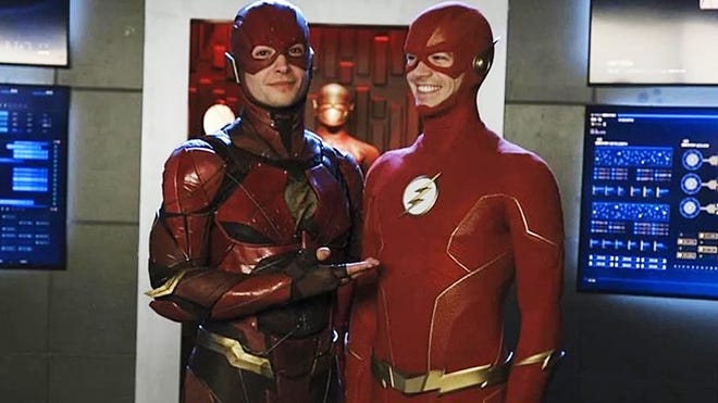Flash (Grant Gustin) meets Flash (Ezra Miller)